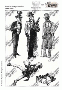 Chocolate Baroque - France Papillon - Auntie Margot and Co  (A5)