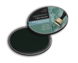 Spectrum Noir Inktkussen - Harmony Water Reactive - Green Topaz (Groene topaas) Stampingcorner
