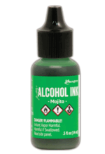 Stampingcorner-Ranger alcohol inkt mojito