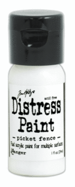 Distress Paint Flip Top – Picket Fence